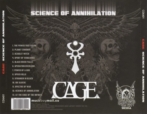 Cage - Science Of Annihilation (2009)