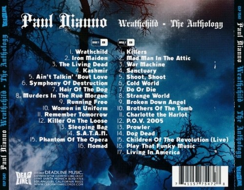 	Paul Dianno - Wrathchild - The Anthology 2012 (lossles + mp3)