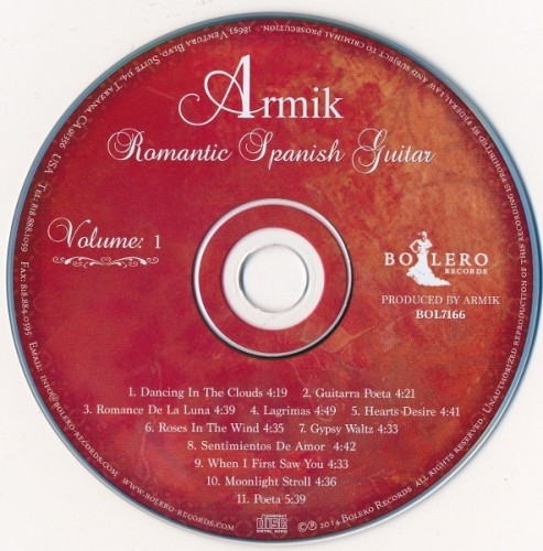 Armik - Romantic Spanish Guitar 2014 (Lossless + mp3)