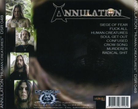 Annulation - Human Creatures (2004) (Lossless)