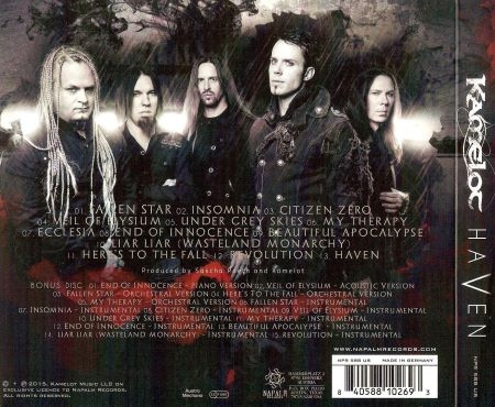 Kamelot - Haven (2CD) [Limited Edition] (2015) (Lossless)