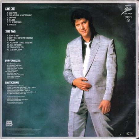 Shakin' Stevens - Give Me Your Heart Tonight 1982 (Vinyl Rip 24/192) Lossless