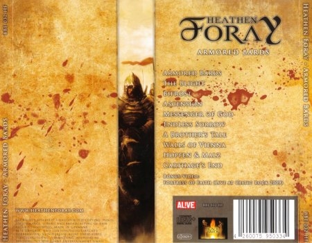 Heathen Foray - Armored Bards (2010) (Lossless)