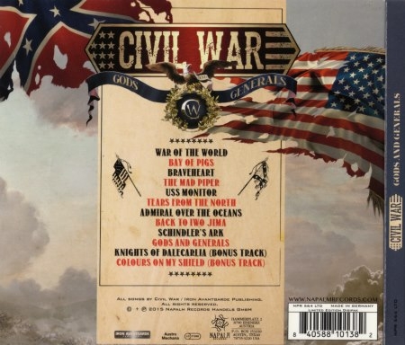 Civil War - Gods and Generals [Limited Edition] (2015) (Lossless)