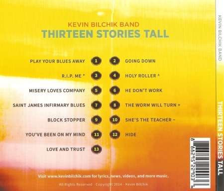 Kevin Bilchik Band - Thirteen Stories Tall (2015) (Lossless)