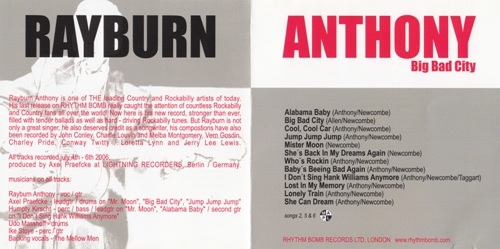 Rayburn Anthony - Big Bad City (2007)