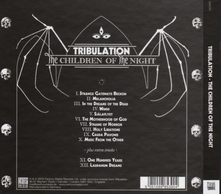 Tribulation - The Children Of The Night [Limited Edition] (2015) (Lossless)