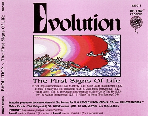 Evolution - The First Signs Of Life (1996) Lossless