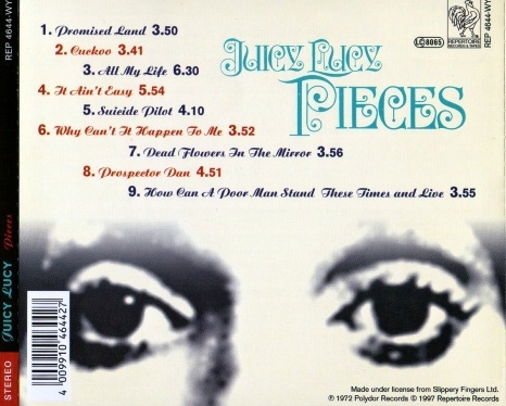 Juicy Lucy - Pieces 1972 (Repertorie Rec. 1997) Lossless