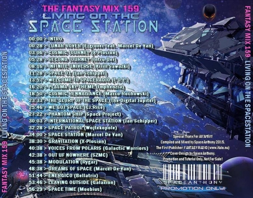 VA - FANTASY MIX 159 - Living On The Space Station 2015 (by SpaceAnthony)