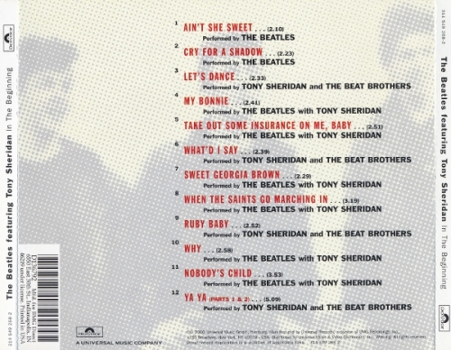 The Beatles Featuring Tony Sheridan - In The Beginning (1964) [ 2000] Lossless + mp3