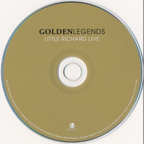 Little Richard - Live/ Golden Legends (2006) Lossless + mp3