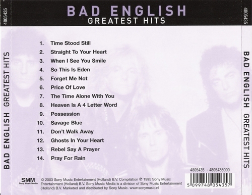 Bad English - Greatest Hits 2003