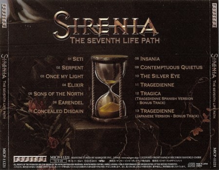 Sirenia - The Seventh Life Path [Japanese Edition] (2015) (Lossless)