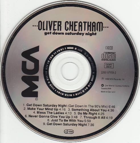 Oliver Cheatham - Get Down Saturday Night 1990