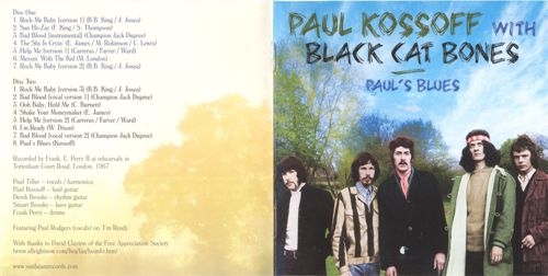 Paul Kossoff With Black Cat Bones - Paul's Blues (2CD) 2008