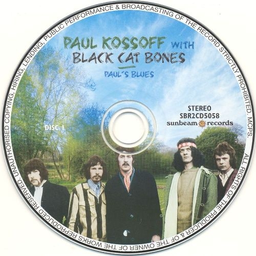 Paul Kossoff With Black Cat Bones - Paul's Blues (2CD) 2008