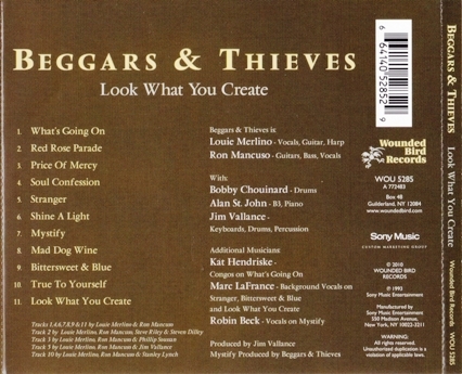 Beggars & Thieves - Look What You Create (1993) [Reissue 2010] Lossless