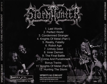 Stormhunter - Crime and Punishment [Japanese Edition] (2011) (Lossless)