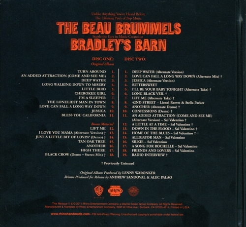 Beau Brummels - Bradley's Barn (Expanded Edition) 2011