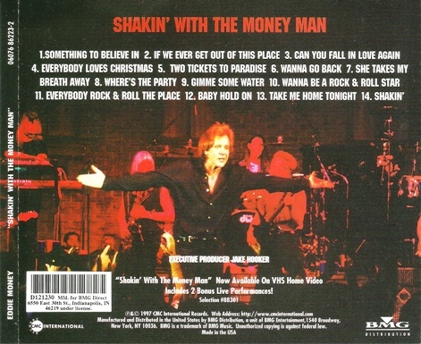 Eddie Money - Shakin' With The Money Man (1997) Lossless