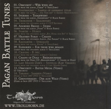 VA [Various Artists] - Pagan Battle Tunes [Vol.3] (2009) (Lossless)