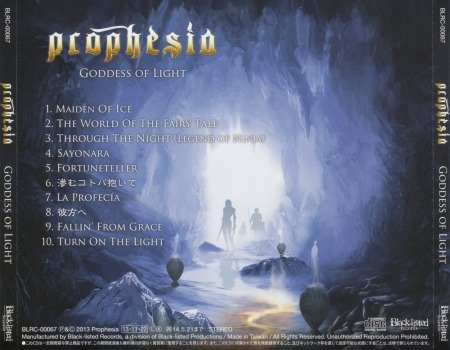 Prophesia - Goddess Of Light [Japanese Edition] (2013) (Lossless)