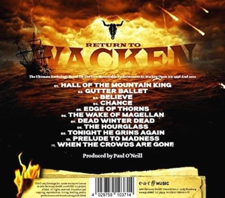 Savatage - Return To Wacken (2015) (Lossless)