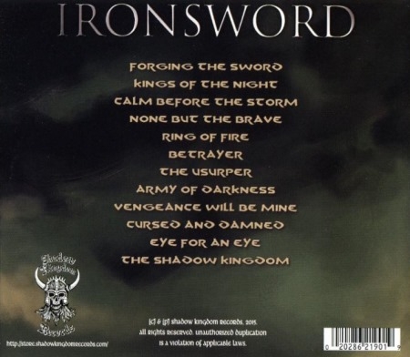 Ironsword - None But The Brave (2015) (Lossless)