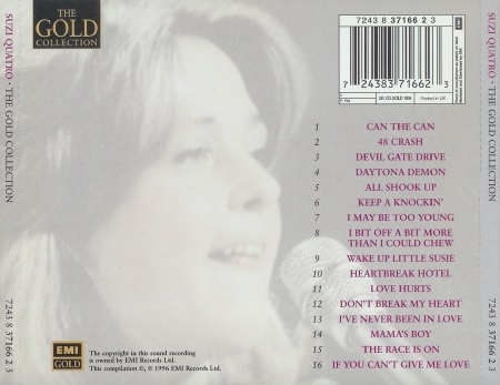 Suzi Quatro - The Gold Collection (1996) (Lossless)