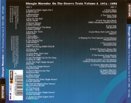 Giorgio Moroder - On The Groove Train Volume 2: 1974-1985 (2cd 2013) Lossless + mp3