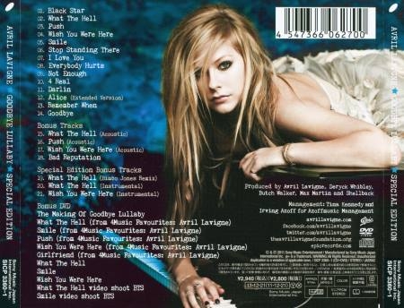 Avril Lavigne - Goodbye Lullaby [Special Japanese Edition] (2011) (Lossless)