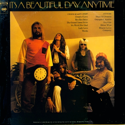 It's A Beautiful Day - Choice Quality Stuff / Anytime (1971) 