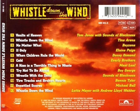 VA / Andrew Lloyd Webber - Songs From Whistle Down The Wind (1998) Lossless