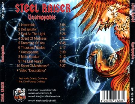 Steel Raiser - Unstoppable (2015) (Lossless)