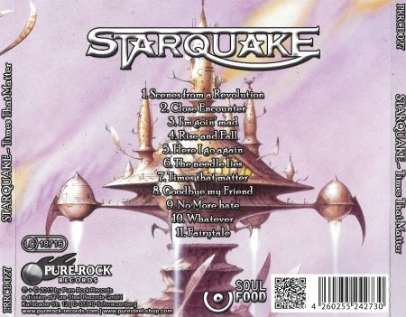 Starquake - Times That Matter (2015) (Lossless)