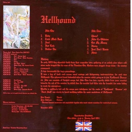 Hellhound - Hellhound (Demo) 1970 (1994)