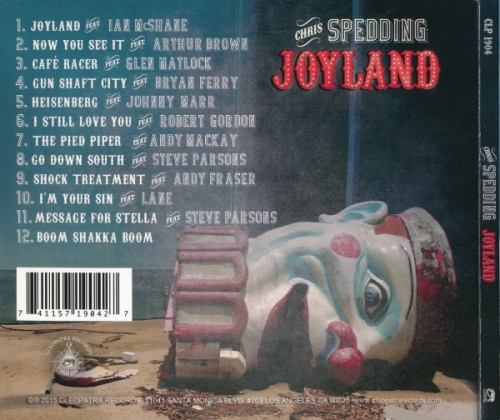 Chris Spedding - Joyland (2015) Lossless + mp3