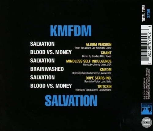 KMFDM - Salvation (EP) (2015) (Lossless)