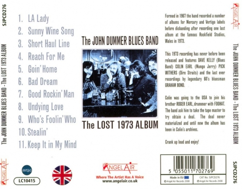 The John Dummer Blues Band - The Lost Album (1973) (2008) Lossless