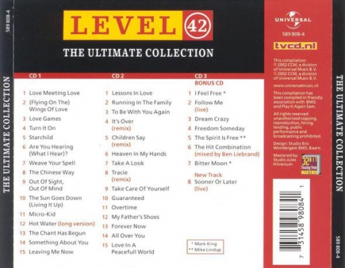 Level 42 - The Ultimate Collection (2002)