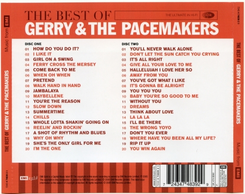 Gerry & The Pacemakers - The Best Of Gerry & The Pacemakers (2005)