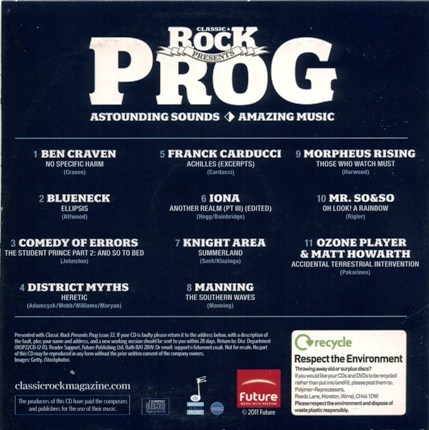 V/A - Classic Rock Presents Prog: Prognosis 2.2 (2011) Lossless