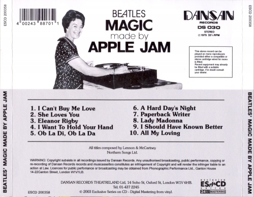 Apple Jam - Beatles Magic Made By Apple Jam (1979) (Remastered 2003)