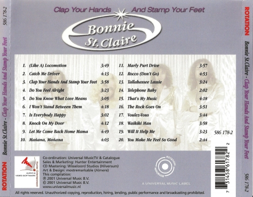 Bonnie St.Claire - Clap Your Hands And Stamp Your Feet (2001) (Lossless+MP3)