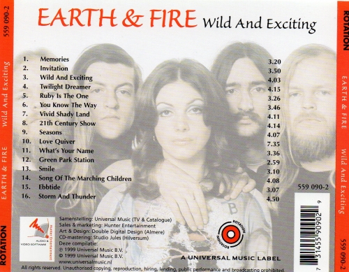 Earth & Fire - Wild And Exciting (1999)