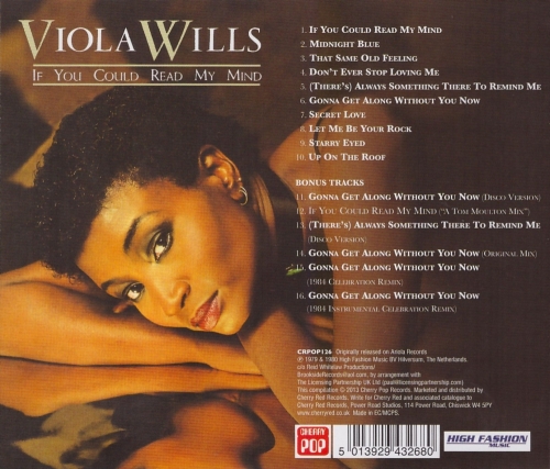 Viola Wills - If You Could Read My Mind (1980) (reissue 2013)