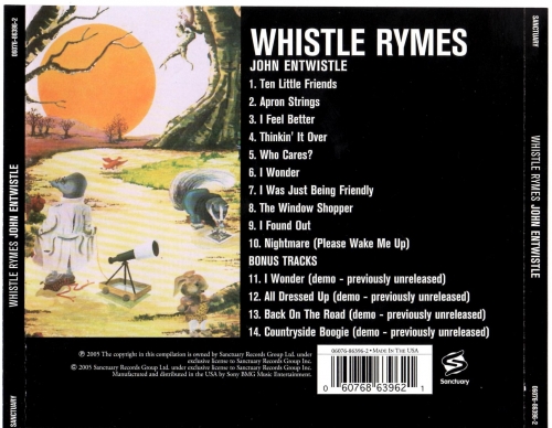 John Entwistle - Whistle Rymes (1972) (2005 Remastered) (Lossless+MP3)