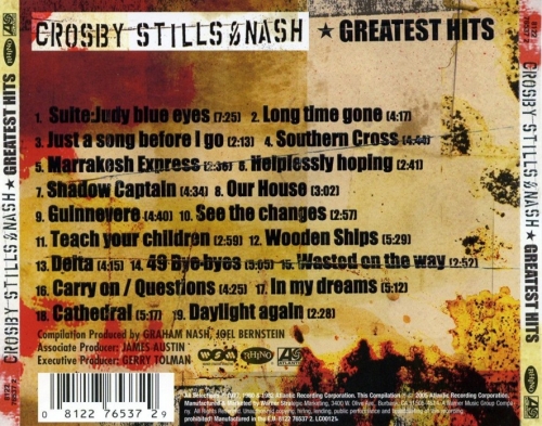 Crosby, Stills & Nash - Greatest Hits (2005)