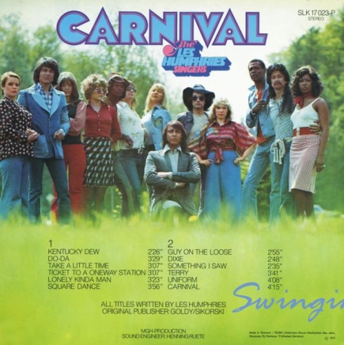 The Les Humphries Singers - Carnival (1973) (LP)